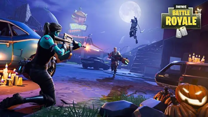 Fortnite Battle Royale theme for Windows 11 Slideshow image 1