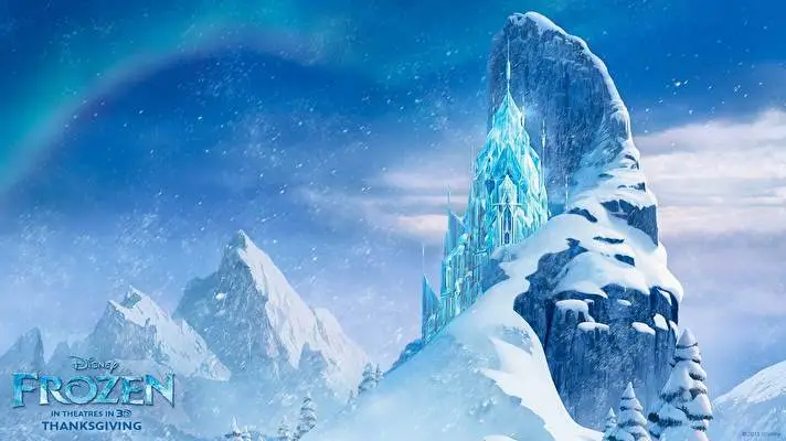 Frozen theme for Windows 11 Slideshow image 1