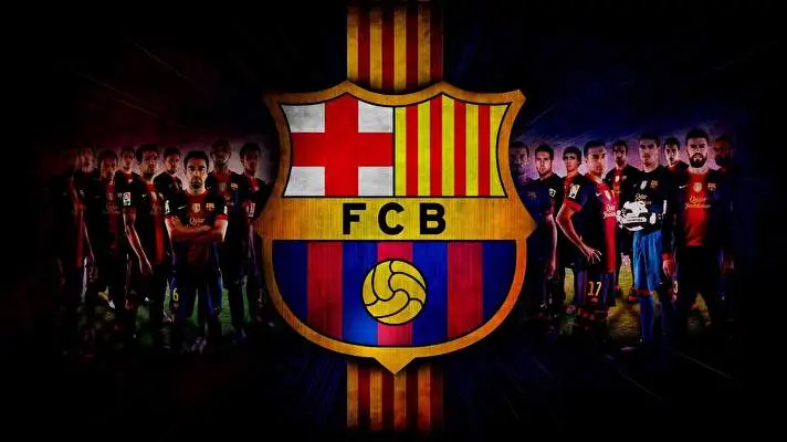 Futbol Club Barcelona Dark theme for Windows 11 Slideshow image 2