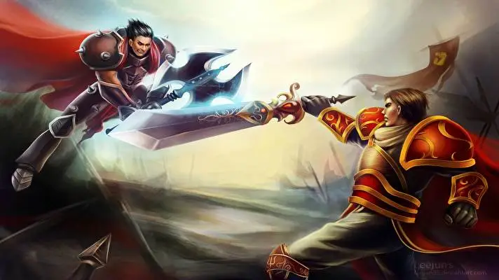 Garen Dark theme for Windows 11 Slideshow image 1