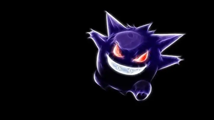 Gengar theme for Windows 11 Slideshow image 1