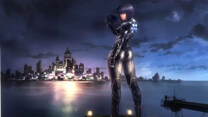 Ghost In The Shell theme for Windows 11 Slideshow image 1
