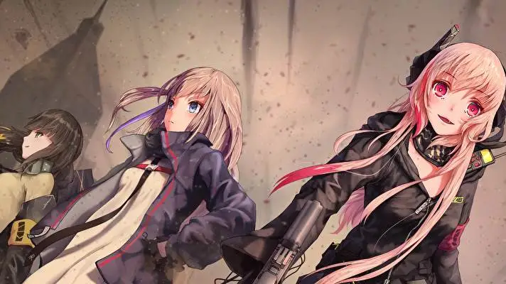 Girls Frontline theme for Windows 11 Slideshow image 1