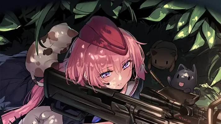 Girls Frontline theme for Windows 11 Slideshow image 3