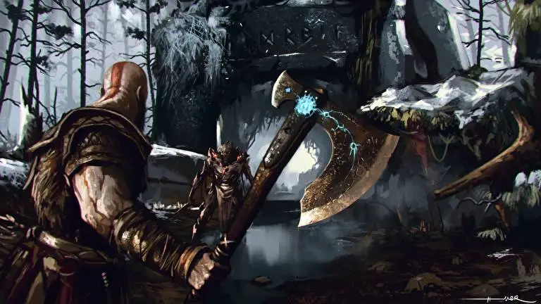 God Of War theme for Windows 11 Slideshow image 3