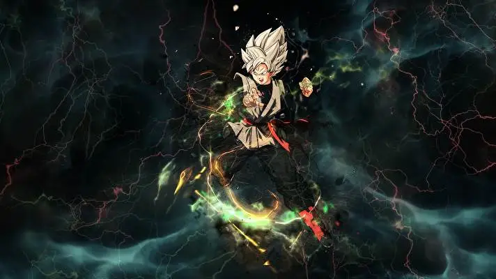 Goku Black theme for Windows 11 Slideshow image 3