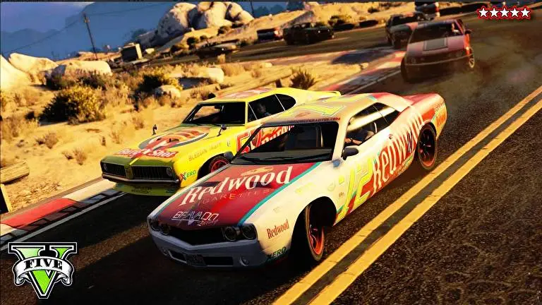 Grand Theft Auto 5 Cars theme for Windows 11 Slideshow image 3
