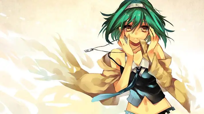 Gumi Vocaloid theme for Windows 11 Slideshow image 1