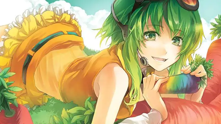 Gumi Vocaloid theme for Windows 11 Slideshow image 3