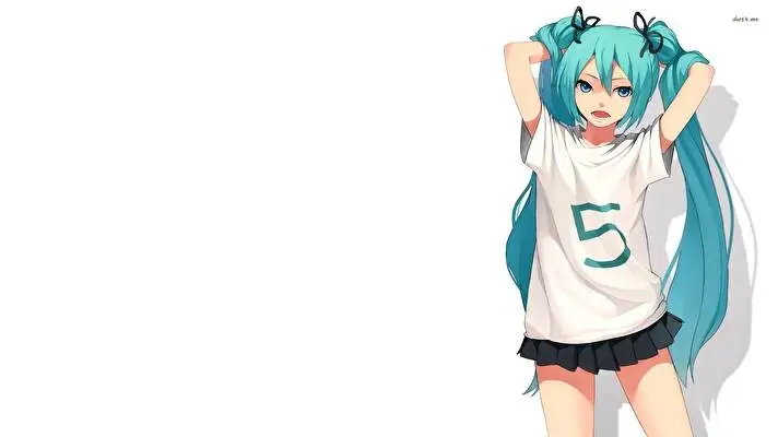 Hatsune Miku theme for Windows 11 Slideshow image 1