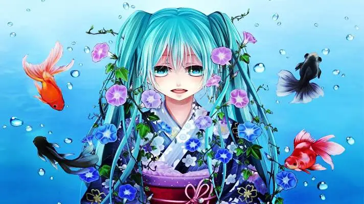 Hatsune Miku theme for Windows 11 Slideshow image 4