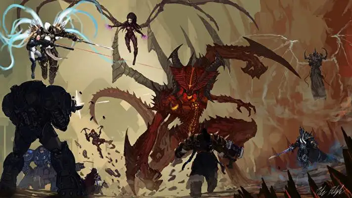 Heroes of The Storm Dark theme for Windows 11 Slideshow image 2