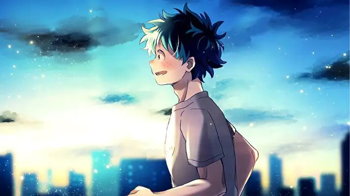 Izuku Midoriya theme for Windows 11 Slideshow image 1