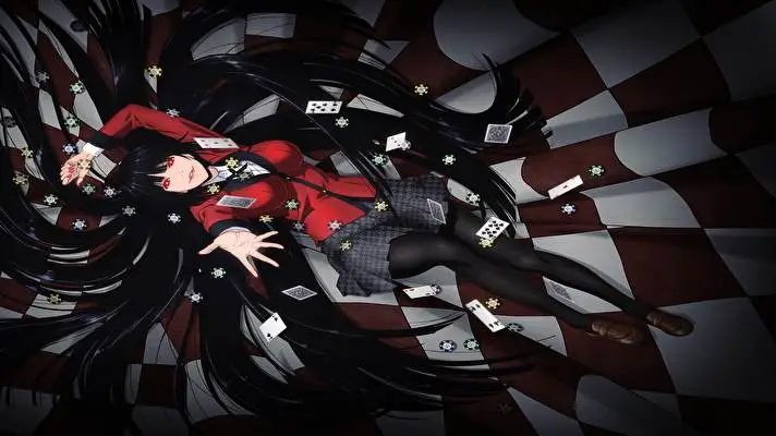 Kakegurui Compulsive Gambler theme for Windows 11 Slideshow image 1