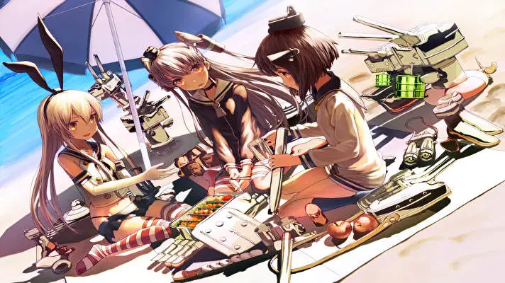 Kantai Collection theme for Windows 11 Slideshow image 5