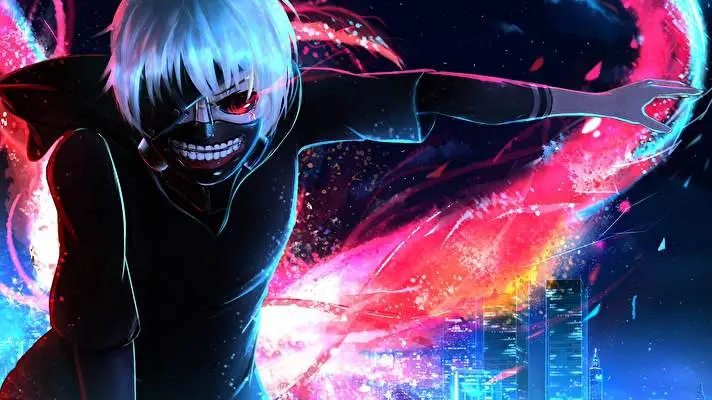 Ken Kaneki theme for Windows 11 Slideshow image 2
