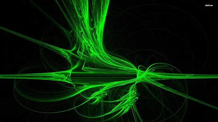 Lime Green theme for Windows 11 Slideshow image 1