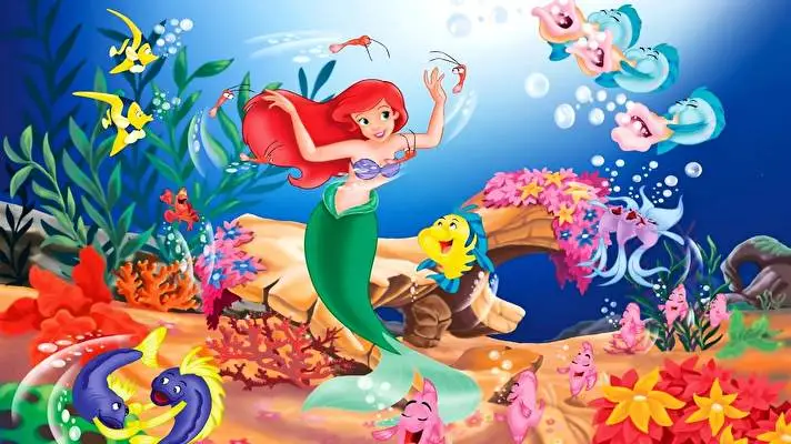Little Mermaid theme for Windows 11 Slideshow image 3