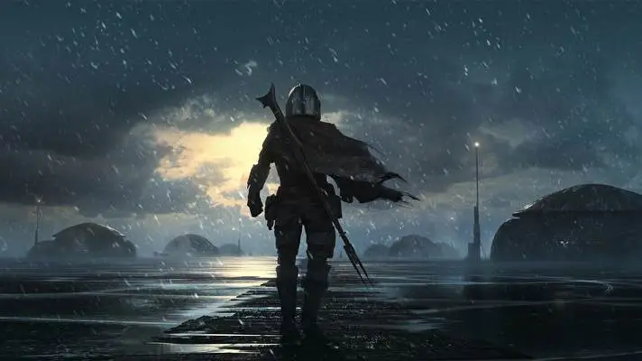 Mandalorian theme for Windows 11 Slideshow image 5