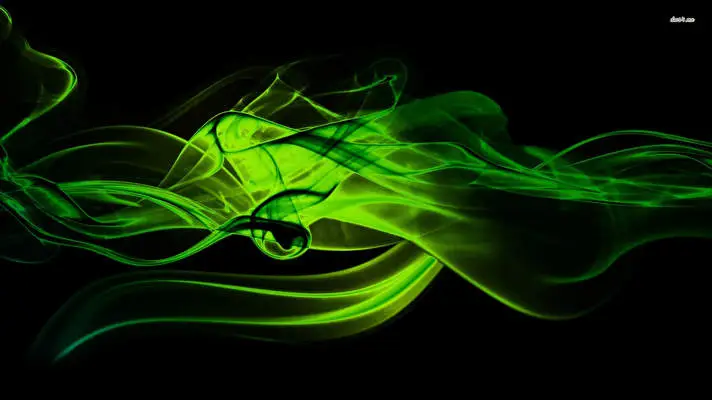 Neon Green theme for Windows 11 Slideshow image 2