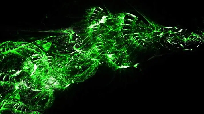 Neon Green theme for Windows 11 Slideshow image 5