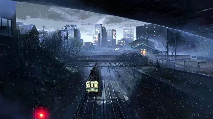 Night Scenery Anime theme for Windows 11 Slideshow image 3