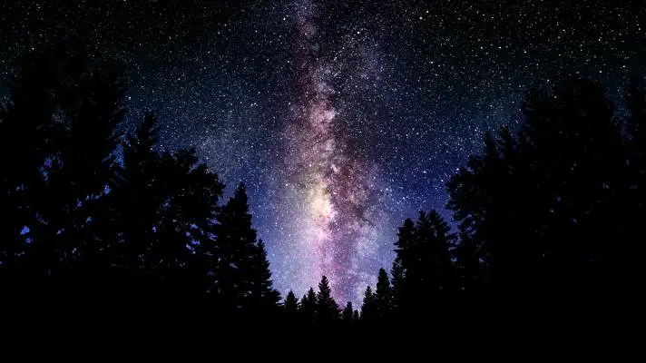 Night Sky theme for Windows 11 Slideshow image 2