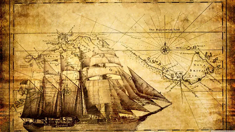 Old Earth Map theme for Windows 11 Slideshow image 1