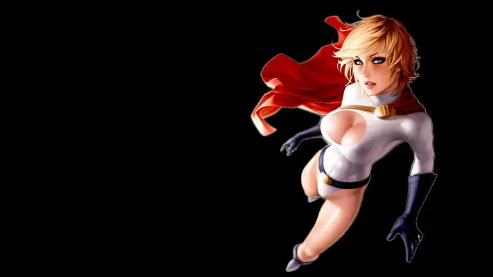 Power Girl theme for Windows 11 Slideshow image 3