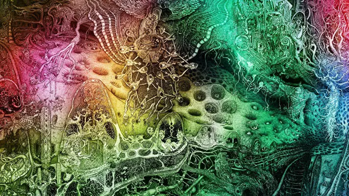 Psychedelic theme for Windows 11 Slideshow image 5