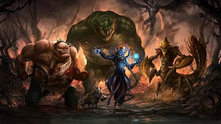 Pudge Dota 2 theme for Windows 11 Slideshow image 5