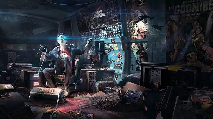 Ready Player One theme for Windows 11 Slideshow image 2