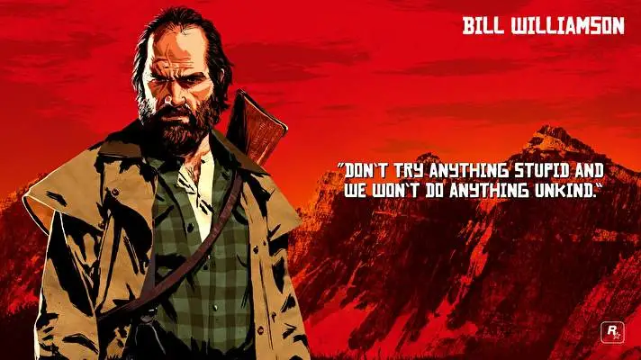 Red Dead Redemption 2 Art theme for Windows 11 Slideshow image 3