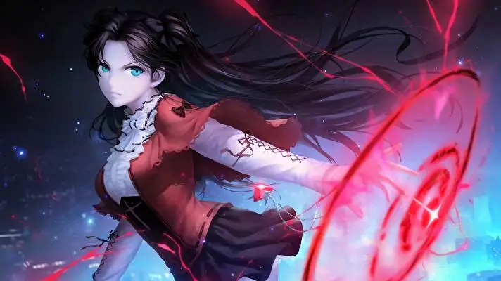 Rin Tohsaka theme for Windows 11 Slideshow image 4