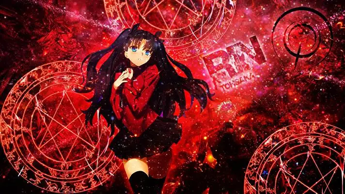 Rin Tohsaka theme for Windows 11 Slideshow image 5