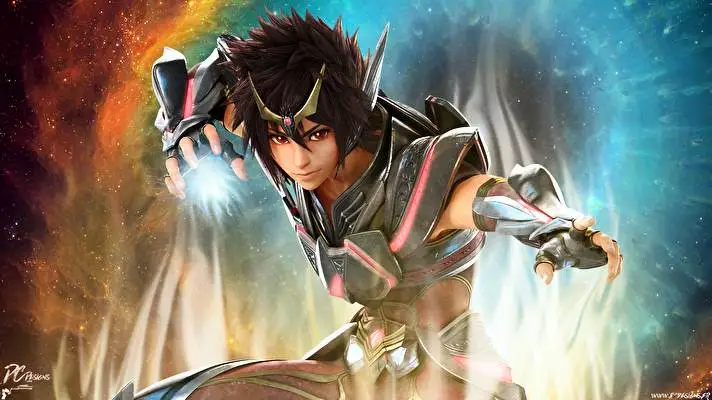 Saint Seiya theme for Windows 11 Slideshow image 3