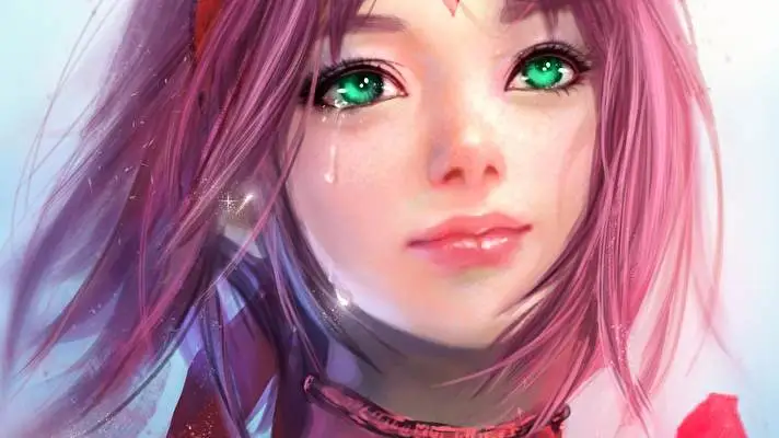 Sakura Haruna theme for Windows 11 Slideshow image 3