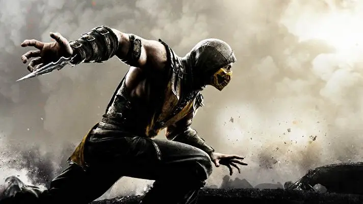 Scorpion Mortal Kombat theme for Windows 11 Slideshow image 5