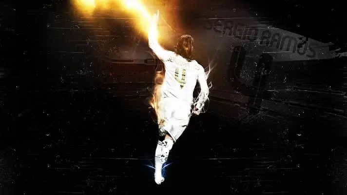 Sergio Ramos Dark theme for Windows 11 Slideshow image 2