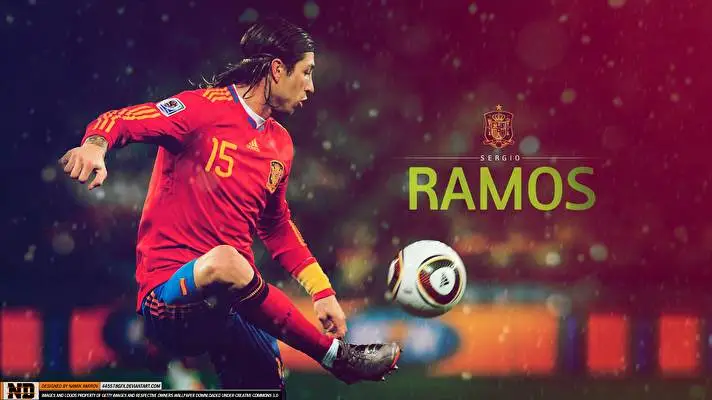 Sergio Ramos Dark theme for Windows 11 Slideshow image 3