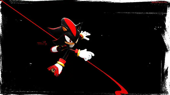 Shadow Hedgehog theme for Windows 11 Slideshow image 2