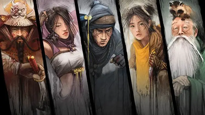 Shadow Tactics Blades of The Shogun theme for Windows 11 Slideshow image 1