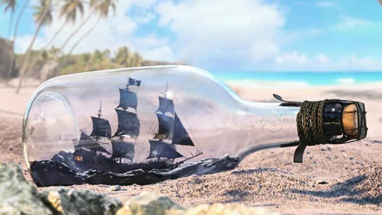 Ship In A Bottle theme for Windows 11 Slideshow image 1