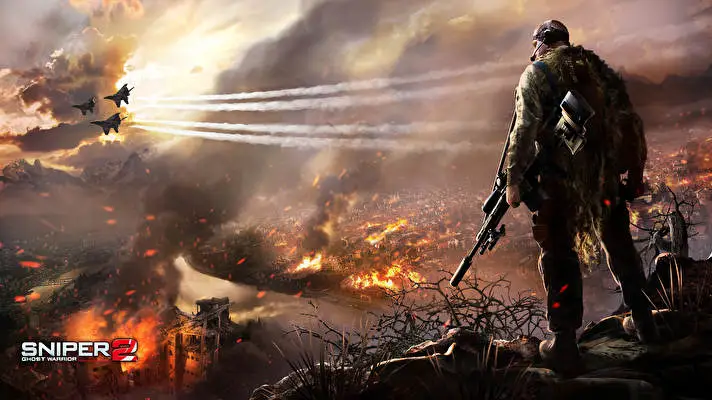 Sniper Ghost Warrior 2 Dark theme for Windows 11 Slideshow image 4