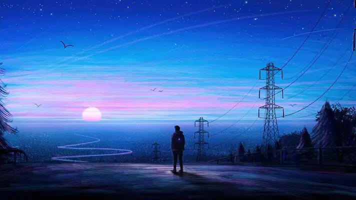 Solitude Sceneries Dark theme for Windows 11 Slideshow image 2