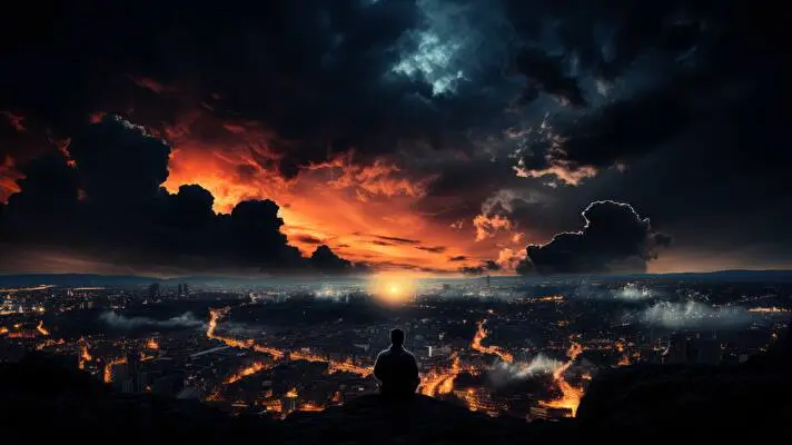 Solitude Sceneries Dark theme for Windows 11 Slideshow image 4