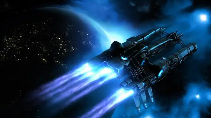 Spaceship Dark theme for Windows 11 Slideshow image 4