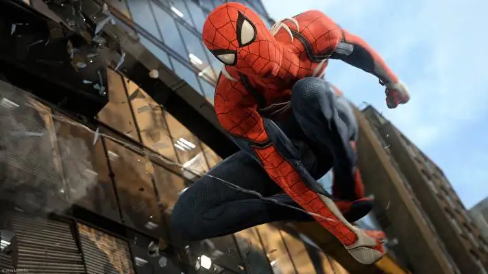 Spider Man Ps4 Dark theme for Windows 11 Slideshow image 2