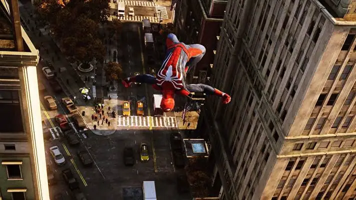 Spider Man Ps4 Dark theme for Windows 11 Slideshow image 4