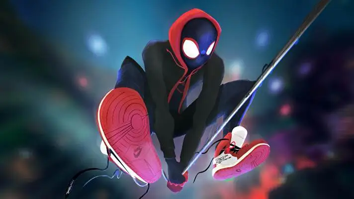 Spider Man Spider Verse Dark theme for Windows 11 Slideshow image 1